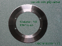 Dao cắt biên giấy carton (OD270XID158XT1.2)
