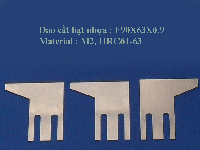 Dao cắt hạt nhựa : F90X63X0.9