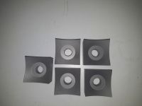 Dao băm nhựa tái chế 40x40x25